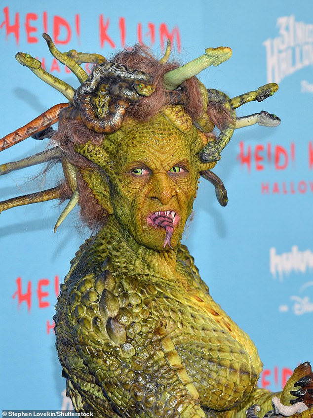 Early this month, she revealed she was working on her new look with prosthetic makeup designer Mike Marino, the man behind Colin Farrell 's look as The Penguin