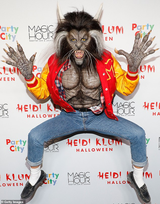 Her no-holds-barred costumes over the years have included Fiona from Shrek, a man-eating space alien and Michael Jackson as a werewolf in the Thriller video