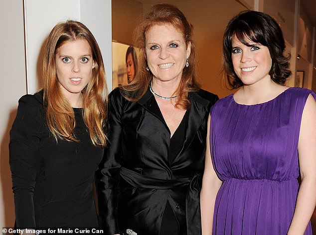 While their parents have been reduced to commoners, Beatrice and Eugenie remain princesses with their HRH titles