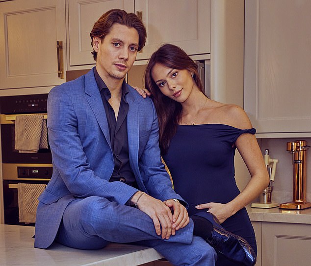 Sam is expecting his first child with fiancée Alice Yaxley in February