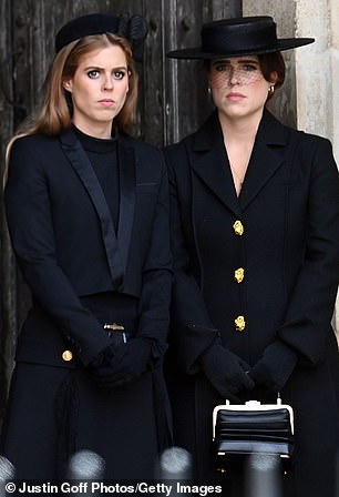 'They are genuinely fearful for their father and have grave concerns about what he will do for the rest of his life,' a family friend has said of the princesses (file image)