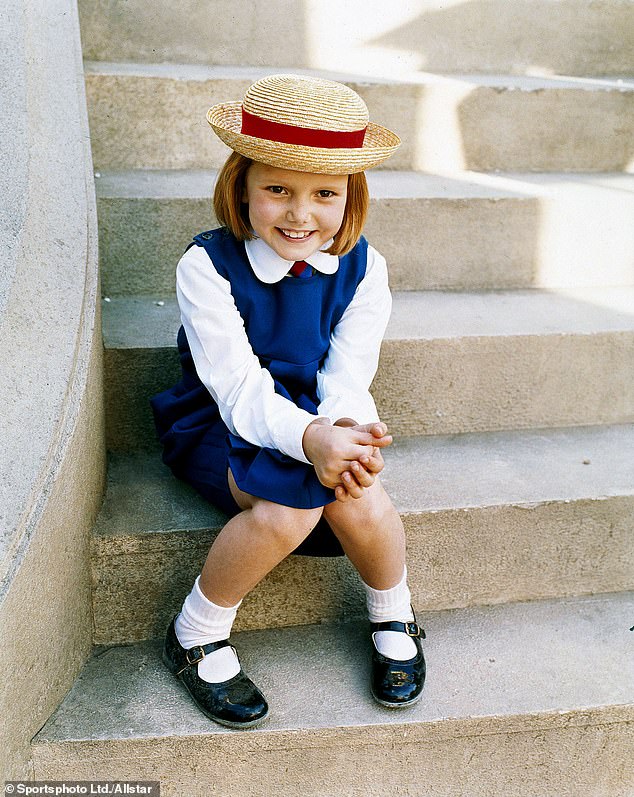The Madeline book series, which follows the mischievous schoolgirl, was turned into a film in 1998, with actress Hatty Jones taking the lead role (pictured)