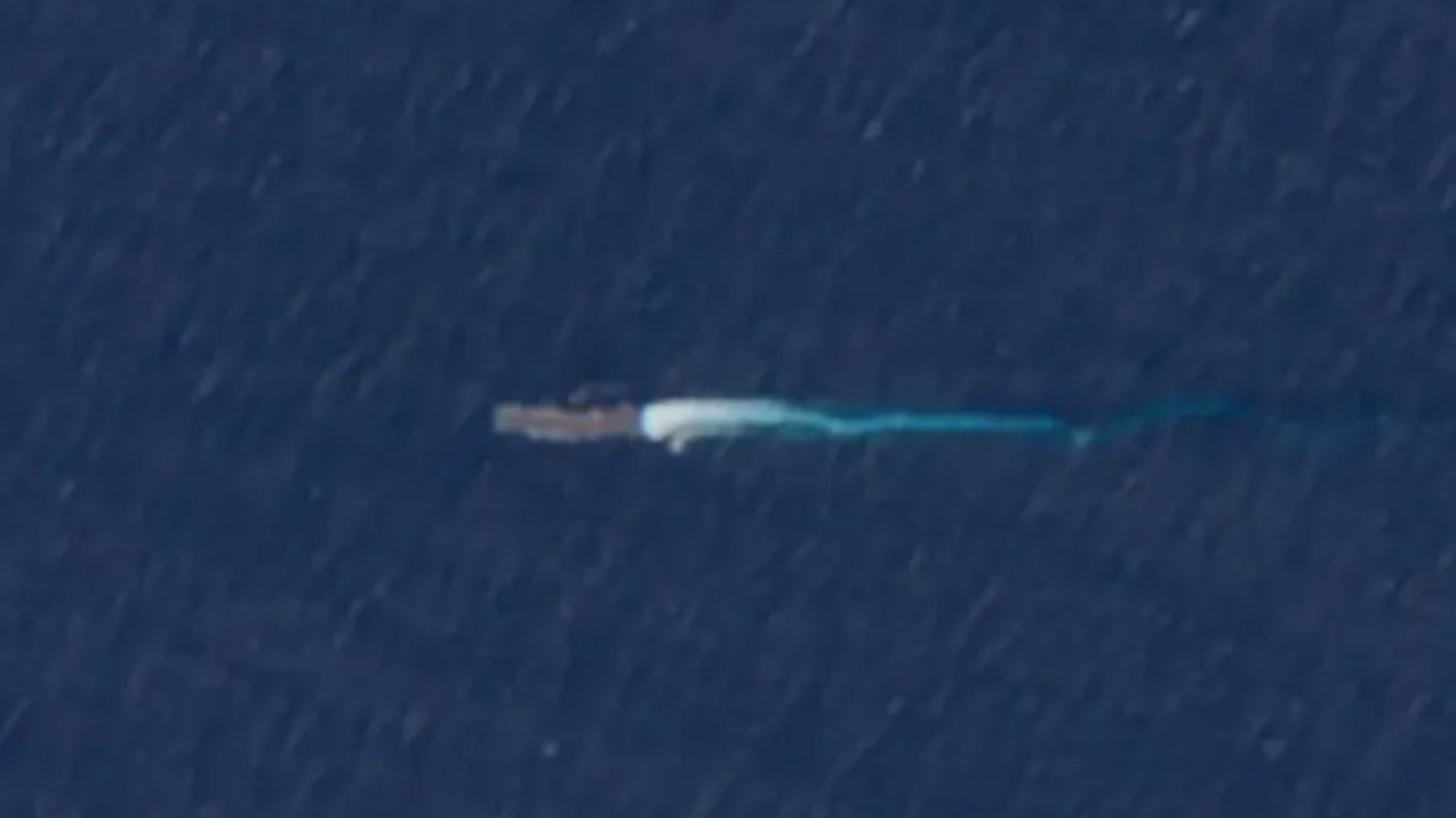 Satellite images reveal US warships with 1,600 Marines edging closer to Venezuela as Trump 'ready to strike at any time'