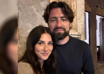 Russell Martin and former glamour model girlfriend Lucy Pinder look loved-up on Naples holiday after Rangers nightmare