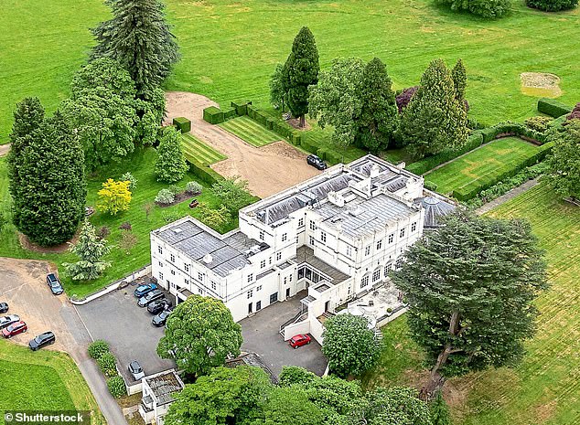 Royal Lodge in Windsor Great Park, Andrew's former home
