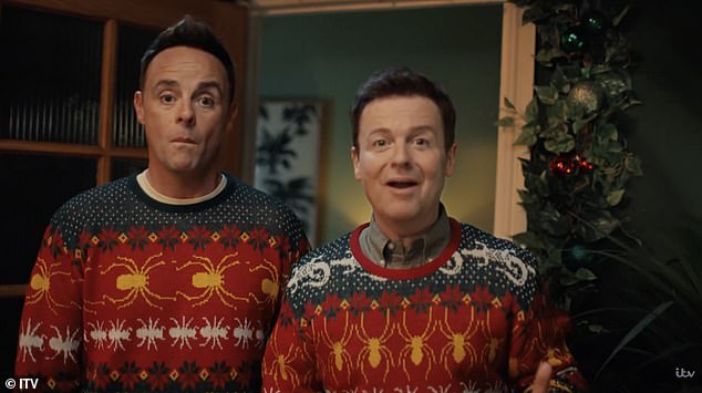 After serving the family, Ant declares to Dec: 'It's that time of year again!'