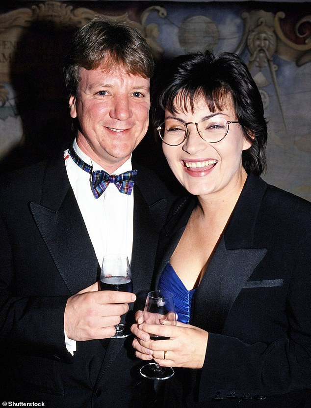 The loved up couple have just one daughter together named Rosie, 30, who welcomed her own child last year (pictured in 1993)