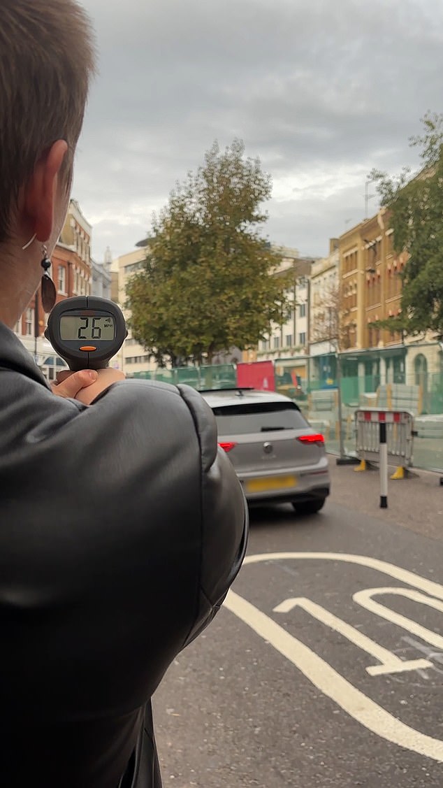 Islington Council told the Mail the 10mph limit will only last as long as the roadworks do - but drivers seemed unaware it was even in place