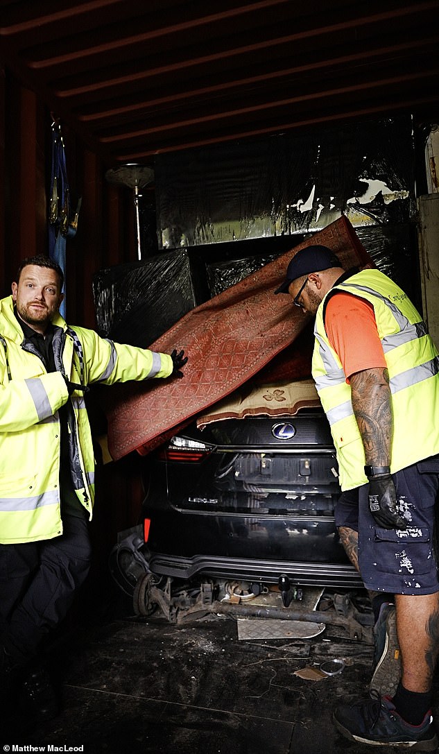 The Mail recently witnessed a police operation to clamp down criminal gangs using shipping containers to whisk nicked cars out of the country by sea using shipping containers