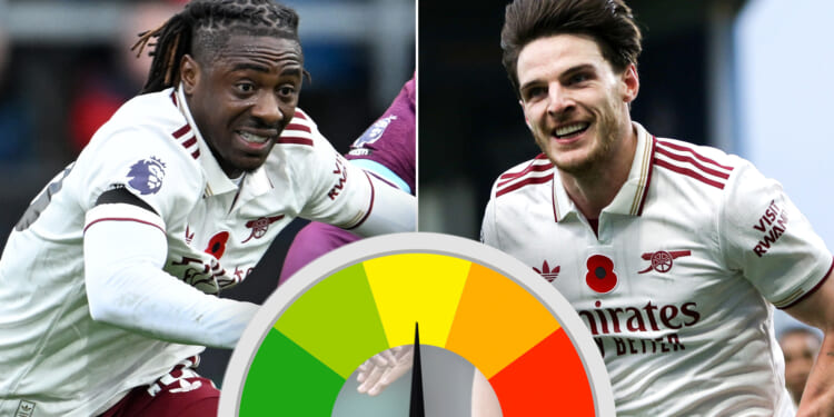 Declan Rice dominant again vs Burnley but Eberechi Eze is anonymous