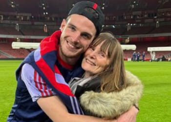 Declan Rice heartbroken by death of his auntie as Arsenal star dedicates goal vs Burnley to Beverley