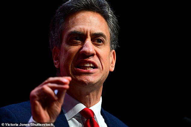 Devised by the Tories but carried on with gusto by Energy Secretary Ed Miliband (pictured), the ICF funds climate projects in developing countries