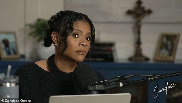 Kirk voiced his concerns to Candace Owens in a series of text messages in April 2018, she shared in the latest episode of her Candace podcast