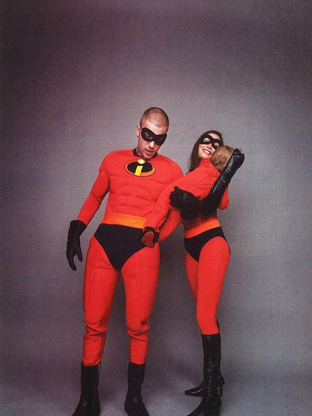 Of course, Jack stole the show as Jack-Jack, while Justin completed the family ensemble as Mr. Incredible, making for one unforgettable Halloween moment