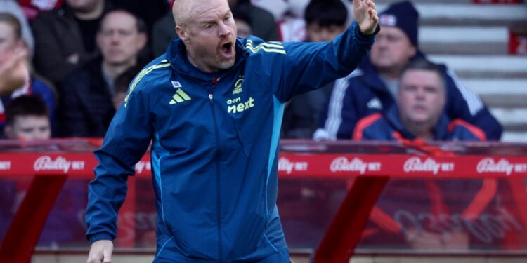 ‘That’s got to be wrong’ – Raging Sean Dyche slams officials after controversial decision cost Forest win vs Man Utd