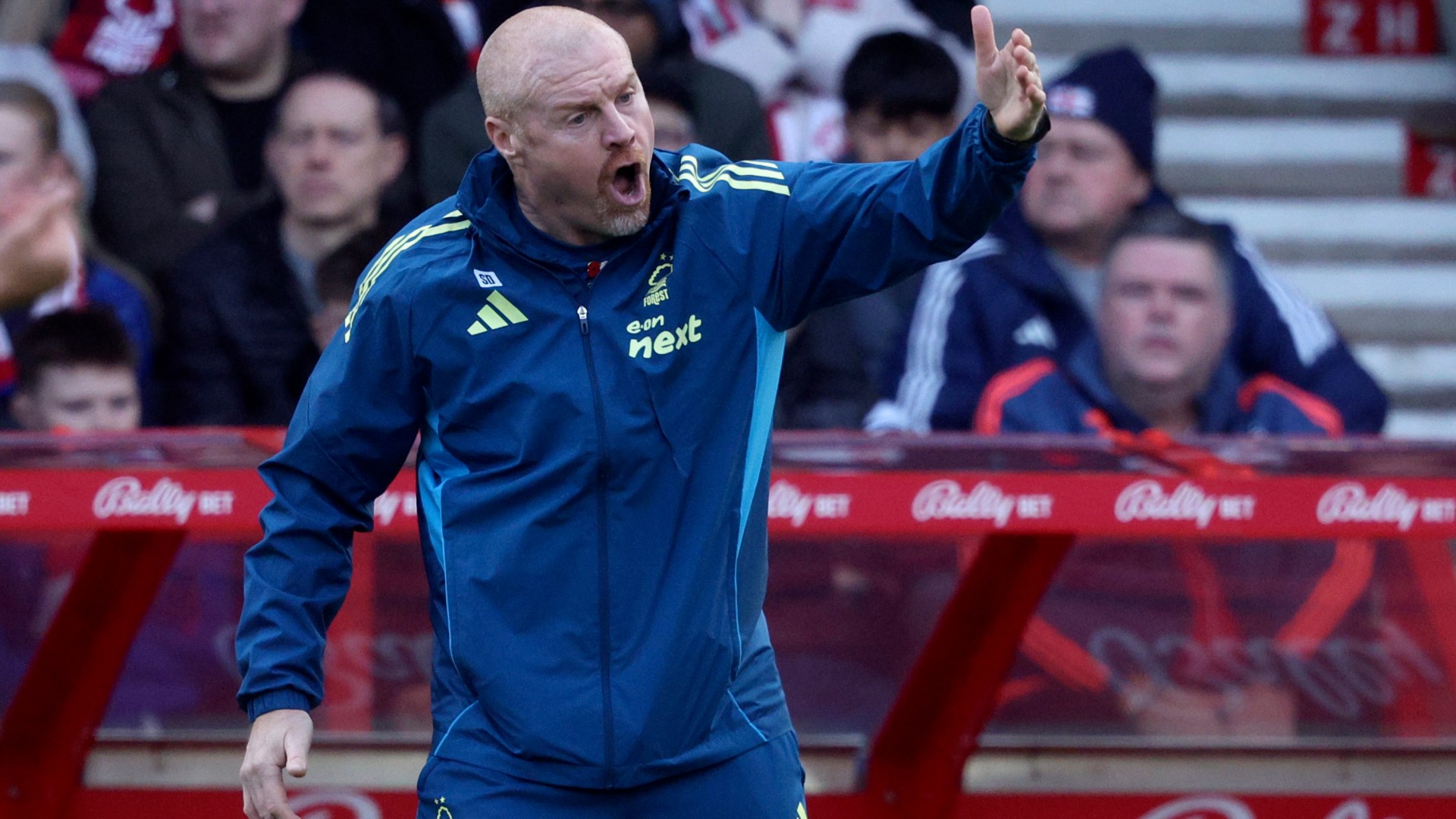 ‘That’s got to be wrong’ – Raging Sean Dyche slams officials after controversial decision cost Forest win vs Man Utd