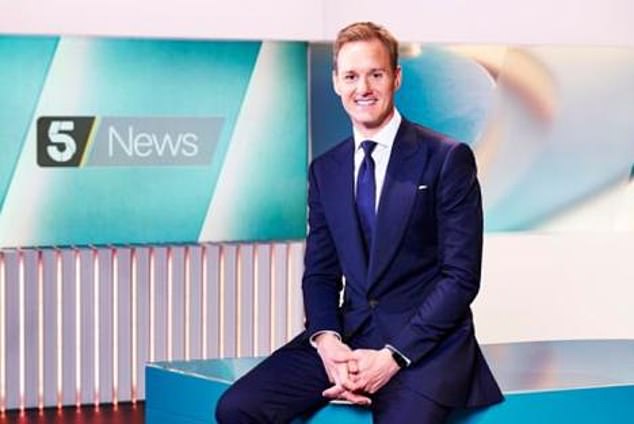 The company which produces news programmes for ITV , Channel 4 and Channel 5 , has introduced a ¿patronising¿ online training module about so-called ¿micro-aggressions¿ in the workplace. Pictured: Dan Walker working for Channel 5