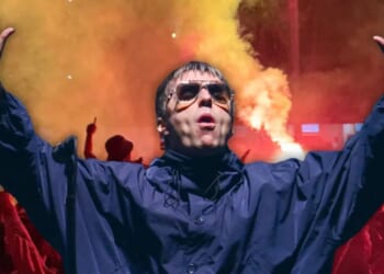 Furious Liam Gallagher lets rip at fan who fired flare into crowd during Oasis concert