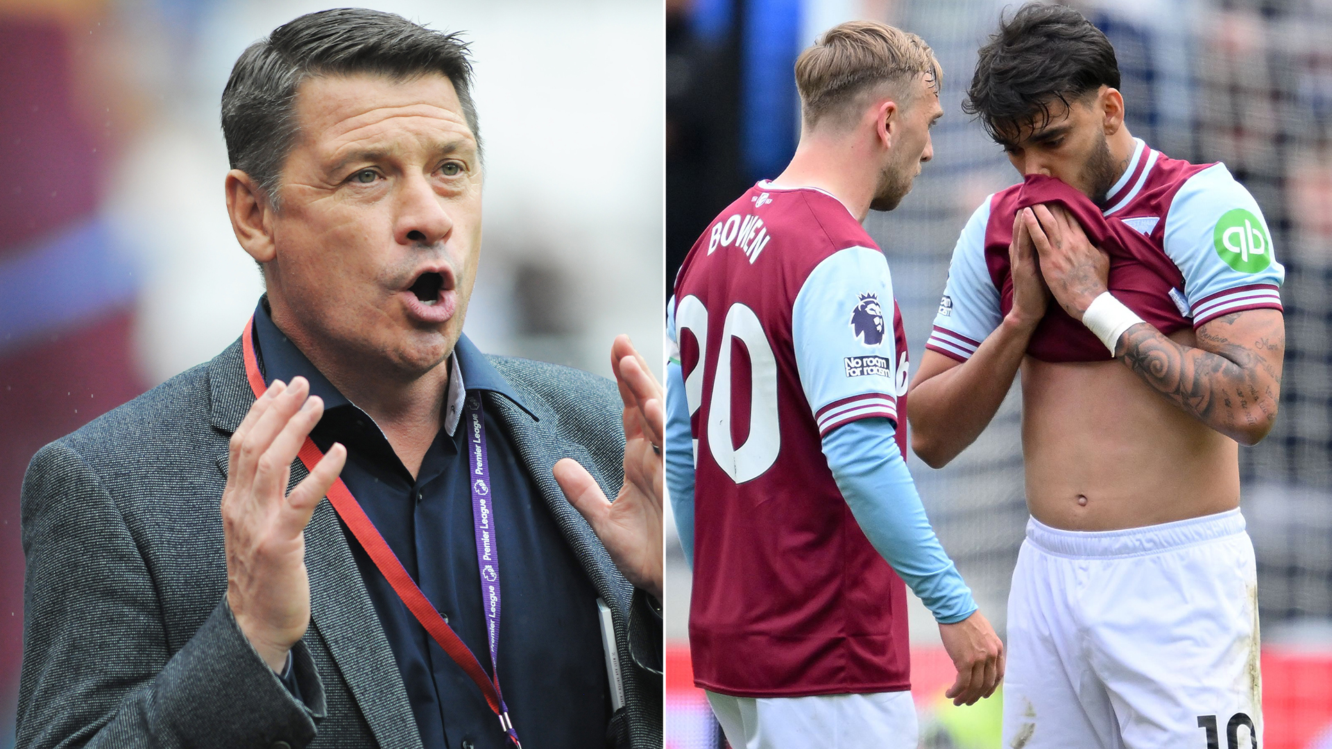 'Heart bleeds for Bowen & don't blame Paqueta for wanting to quit'