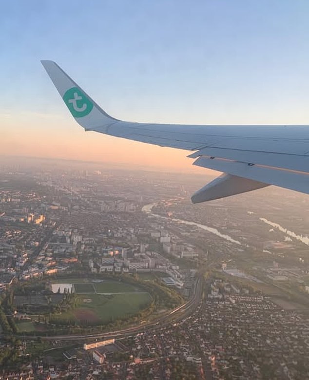 On his public Instagram page, Micael posted pictures from his trip, including his flight from Shannon to London with 'no immigration at all'