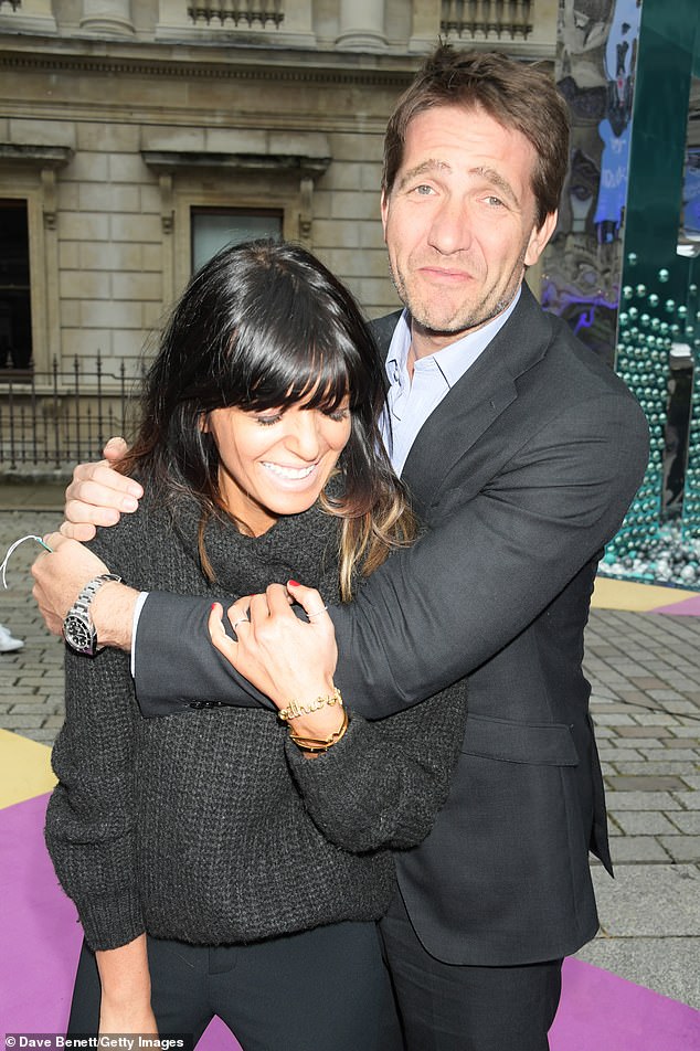 She added that between the two of them, Kris is definitely more lovey-dovey, saying: 'I'm not a romantic person, he's much more romantic than me, the poor guy!' (seen in 2019)