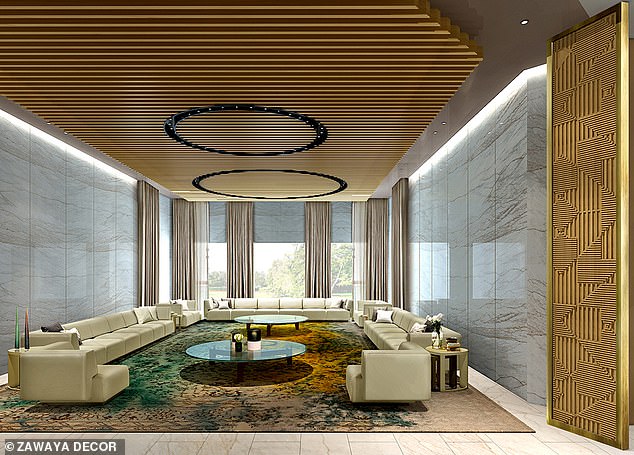 The six-bedroom property, with a home cinema, indoor plunge pool and gym, offers the disgraced former prince the chance to live away from the media spotlight