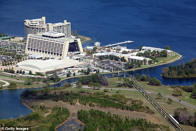 Both Cohn and Equitz died at the hotel in Florida, which has a monorail linking it to the park
