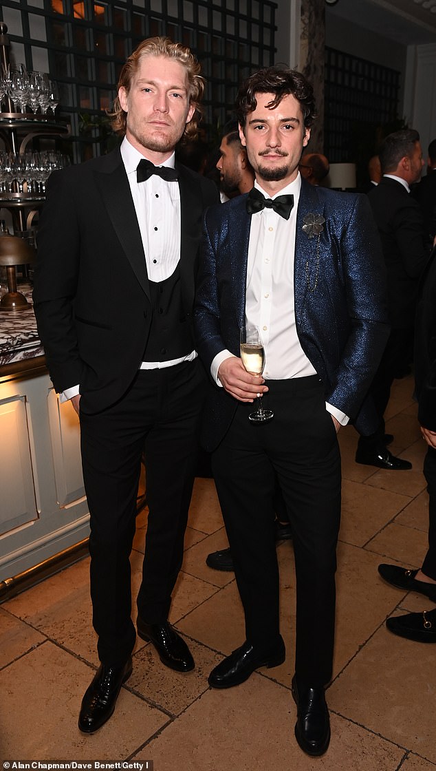 Harry Goodwins and Jack Brett Anderson looked dapper in their suits