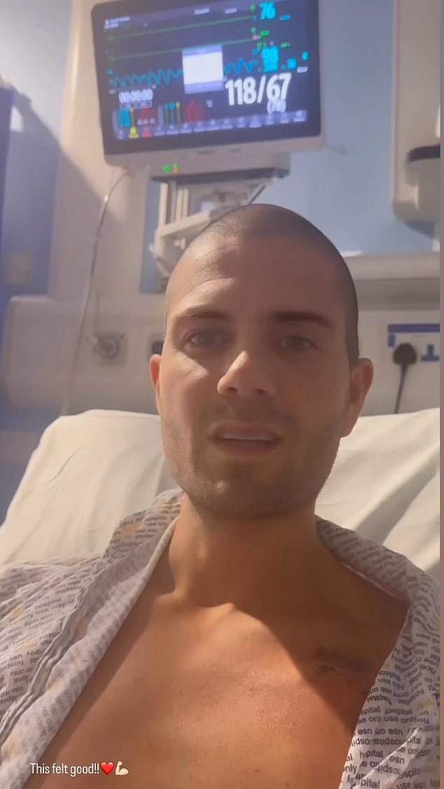 Max was fitted with a pacemaker last December after his mum Babs realised he had 'turned blue' and insisted he should go to A&E