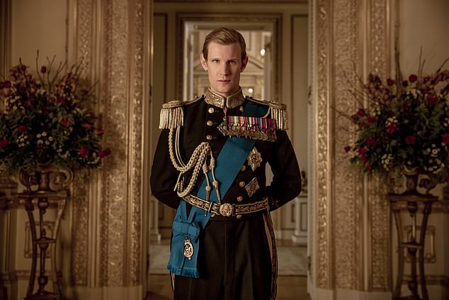 Actor Matt Smith (pictured) as Prince Philip in the hit Netflix royal drama The Crown