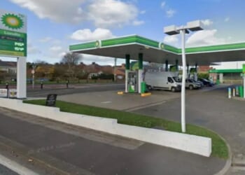 Man and woman dead as car crashes off road and into petrol station in early hours