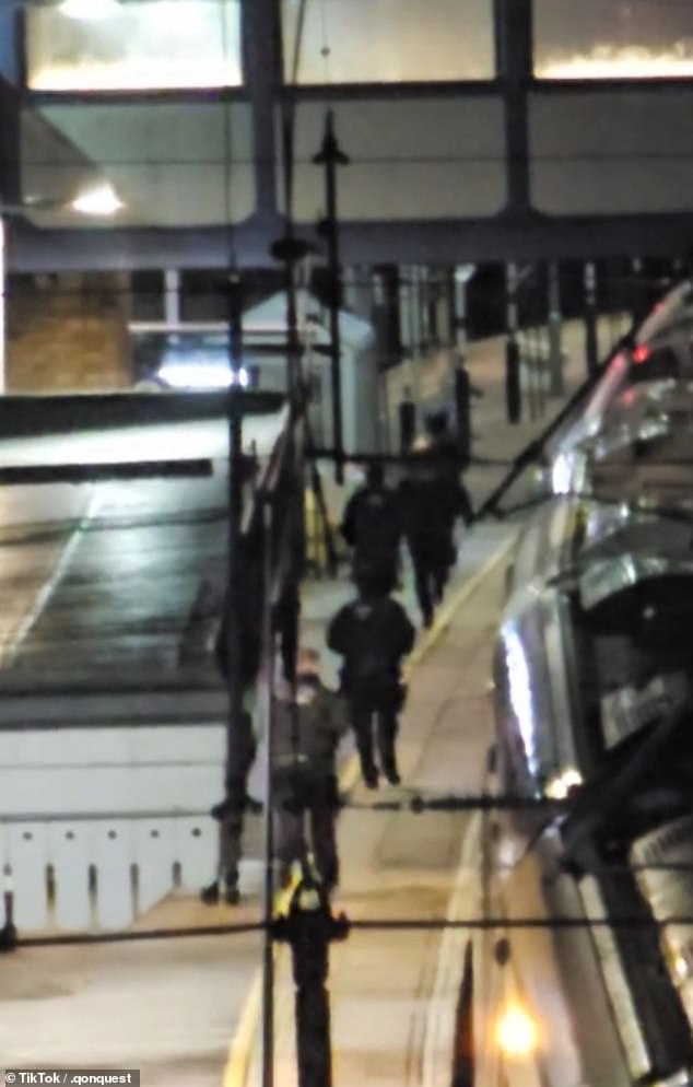 Armed forces rushing to the scene where several people on a train travelling through Cambridgeshire were stabbed