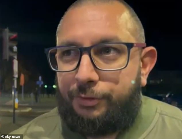 Passenger Gavin recalled several people moving through the train, and hearing one say, 'They've got a knife. I have been stabbed'