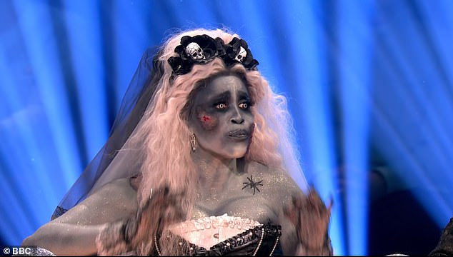 Vicky was left moved by Motsi's comment, which reduced her to tears in front of the crowd