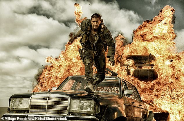 Apocalyptic films, such as Mad Max (pictured), often imagine that the end of days would lead to violent outbursts. This study shows that these worries might be correct