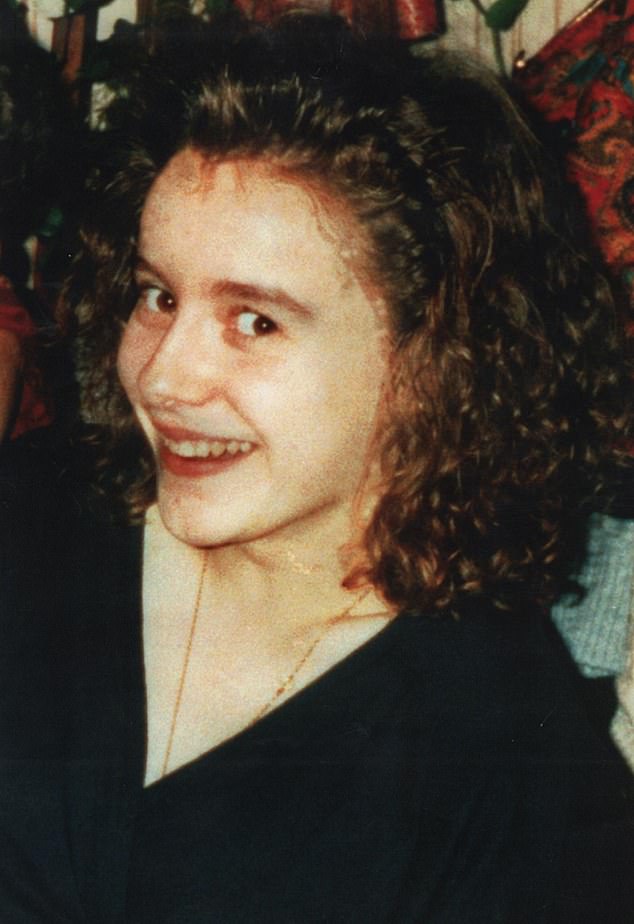 Morgan, now 65, was jailed for life after being found guilty of the murder of 19-year-old Céline Figard (pictured) a week before Christmas 1995