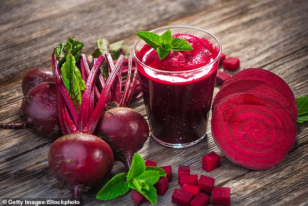 Beet juice contains nitrates and antioxidants that can lower blood pressure