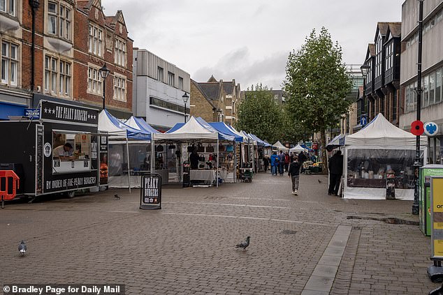 Staines-upon-Thames is served by a relatively busy high street, which includes a market