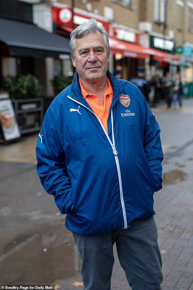 David Hinton, 68, said he also enjoyed living in the area but admitted that there are 'always improvements that could be made'