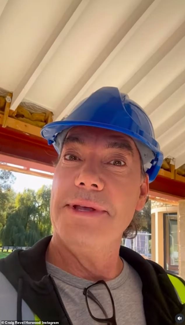 The Strictly judge, 60, has sought planning permission to raise his back garden by building a terrace around the pool area at the property, while he has gutted the entire insides to make it the perfect living space