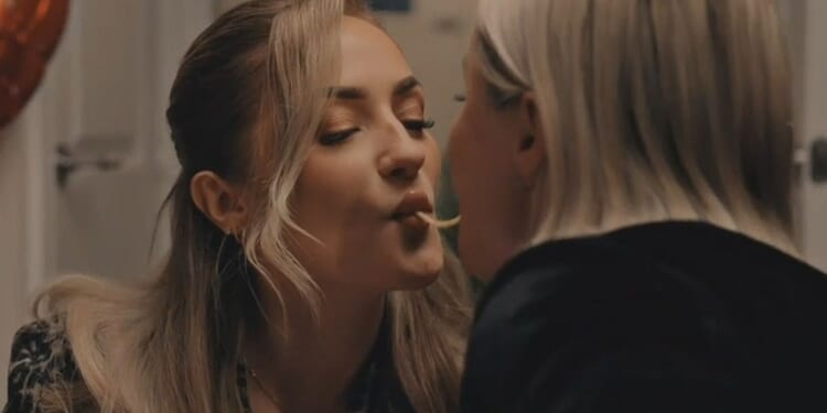 Watch MAFS couple recreate romantic Lady and the Tramp scene on loved-up homestay date