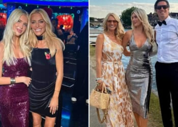 Tess Daly poses beside stunning daughter Phoebe, 21, in Strictly studio and pays sweet tribute after Halloween special