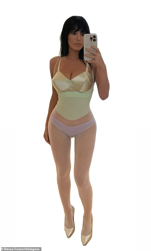 And on Saturday, Bianca gave her 493K Instagram followers the first look at the bras, panties, waist cinchers and tights she'll soon unveil to the public