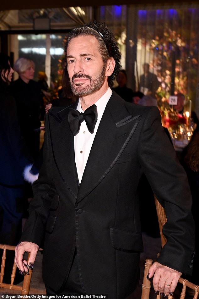 In every single post, the former Kelektiv design consultant tagged the designer Marc Jacobs (pictured October 22) - who does not sell bras, panties or tights on his website