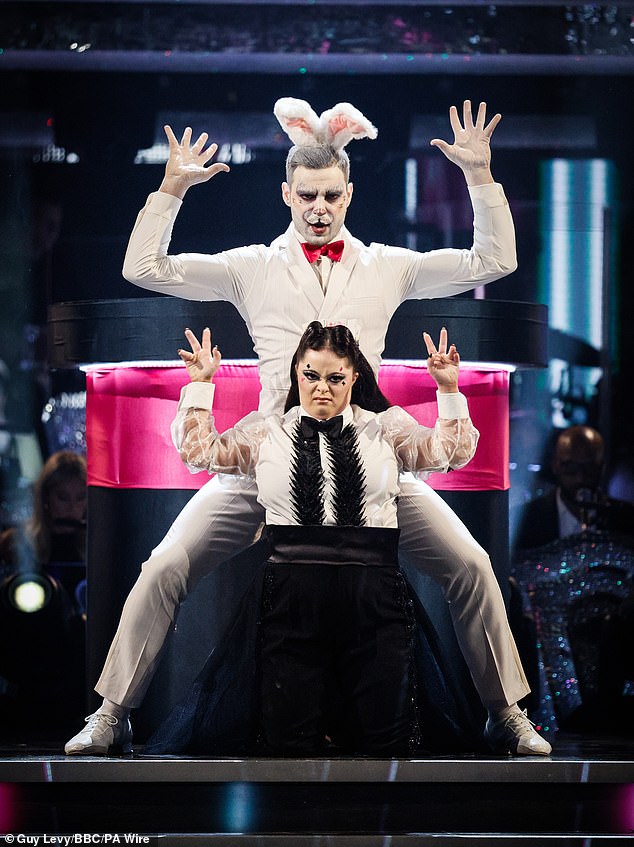 Ellie and Vito performed their Tango to Abracadabra by Lady Gaga once more while Balvinder and Julian took to the dance floor with their Rumba to Stay by Shakespears Sister