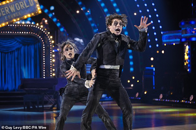 Lewis Cope achieved the first 40 of the series as he blew the judges away with his sensational couple's choice dance