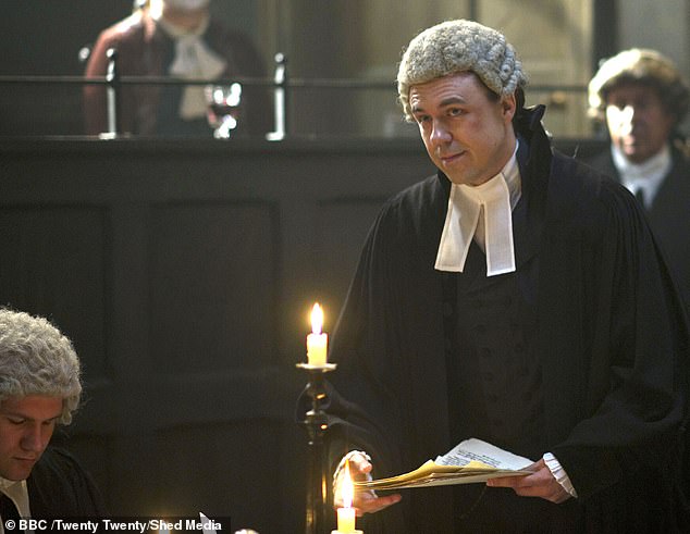Broadchurch star Andrew, 49, plays barrister William Garrow in the series