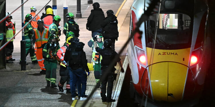 Hero railman fighting for his life after he joined passengers trying to stop train knife attacker during 15-mins of hell