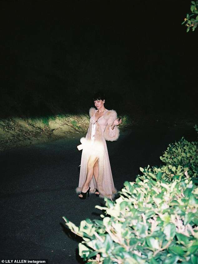 Referencing her new album, she captioned the post: 'West End Girl In a West Hollywood World'