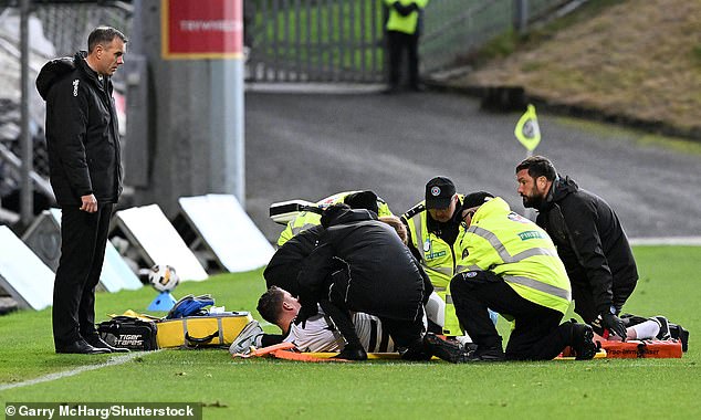 It is understood that Fox, 26, faced a nearly 10 hour wait before being taken to hospital